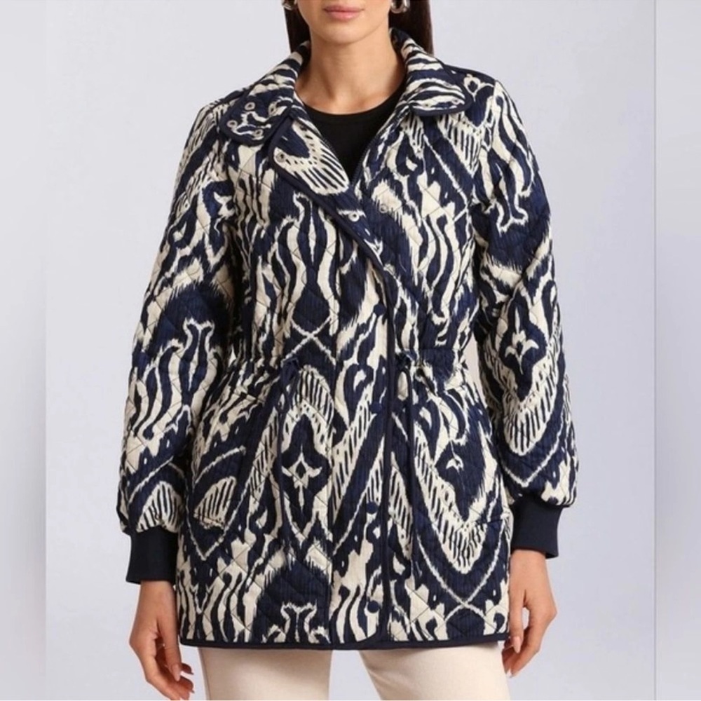 Bagatelle Collection Ikat Printed Jacket NWT